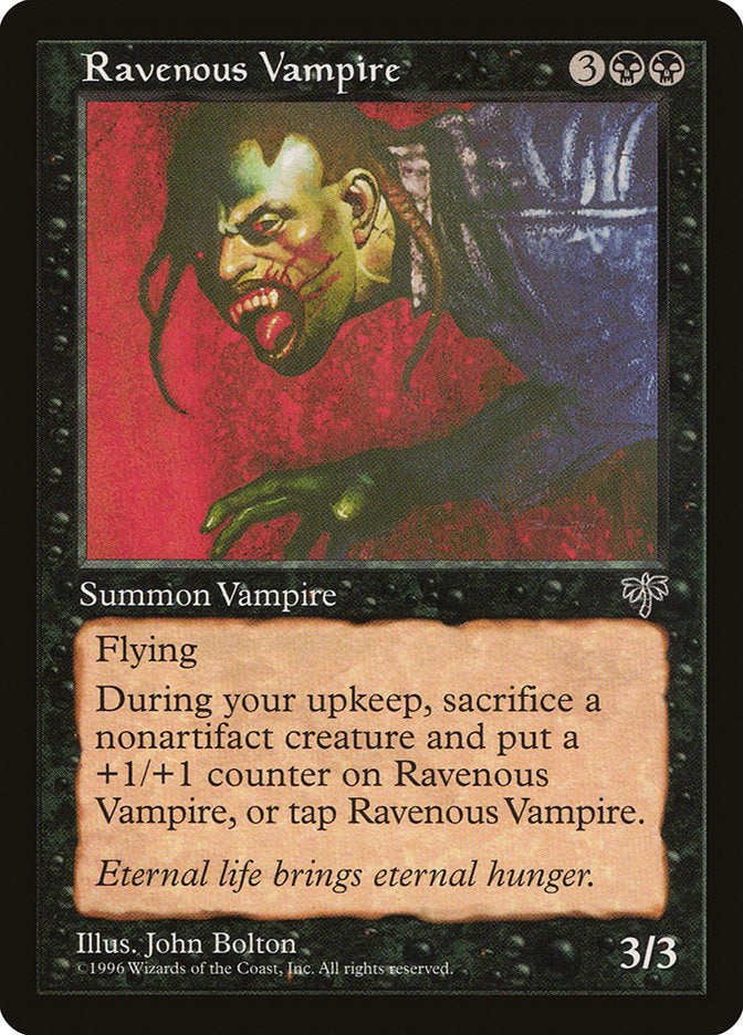 Ravenous Vampire [Mirage] | Card Merchant Takapuna