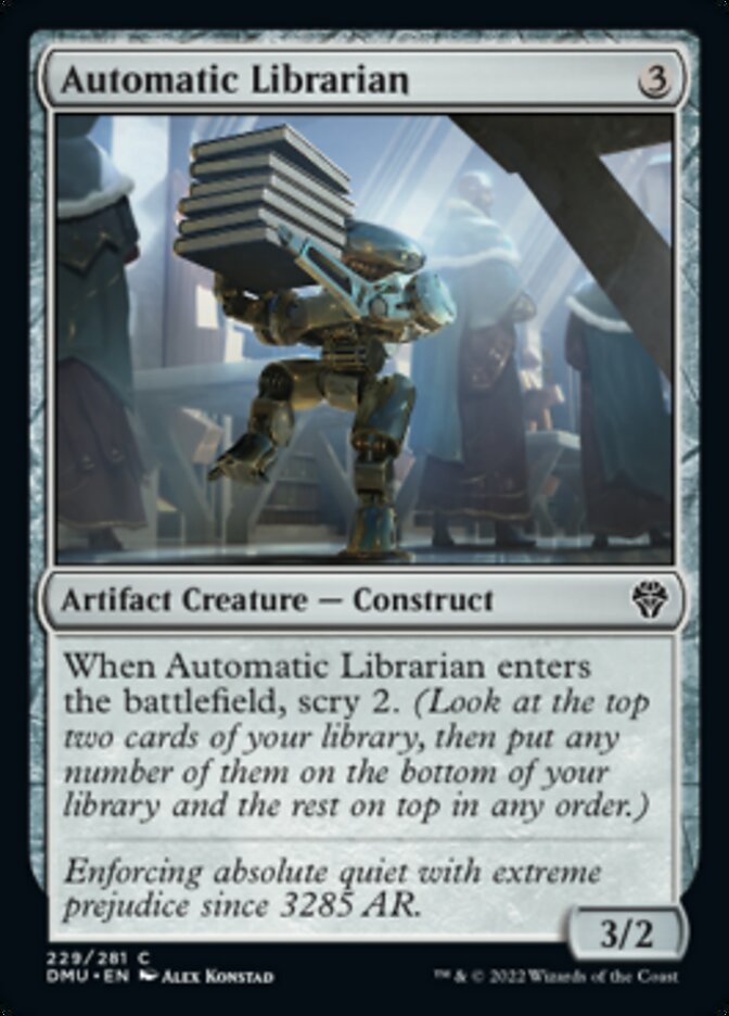 Automatic Librarian [Dominaria United] | Card Merchant Takapuna