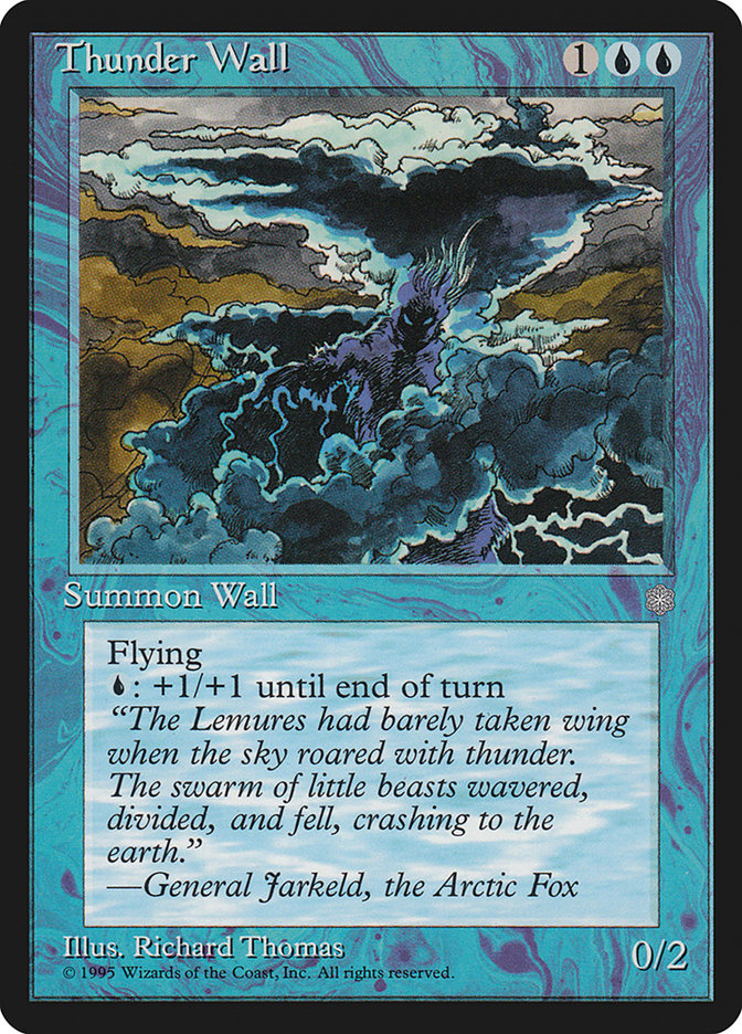 Thunder Wall [Ice Age] | Card Merchant Takapuna