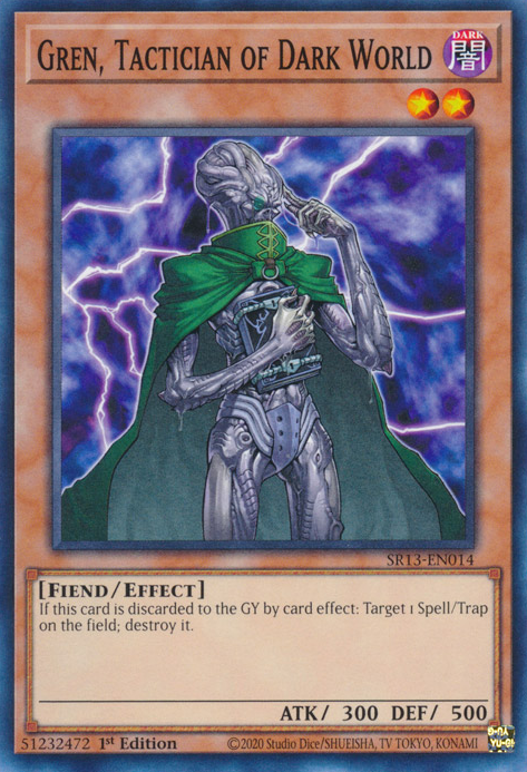 Gren, Tactician of Dark World [SR13-EN014] Common | Card Merchant Takapuna