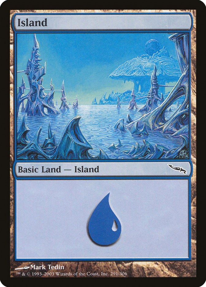 Island (291) [Mirrodin] | Card Merchant Takapuna