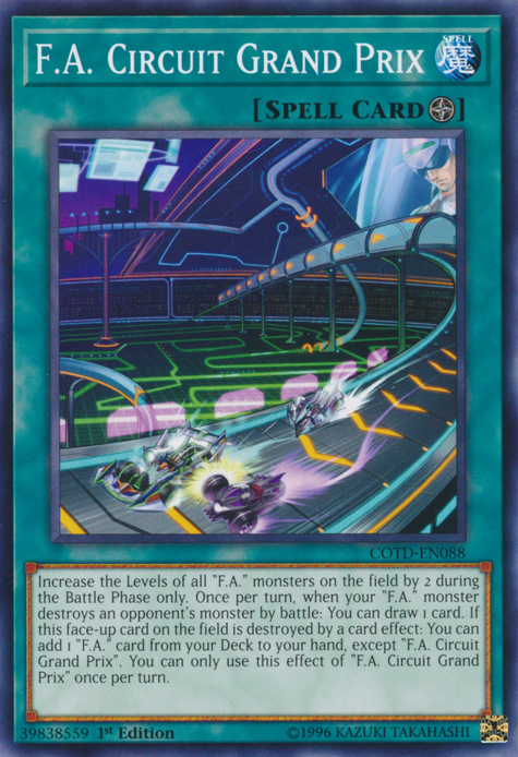 F.A. Circuit Grand Prix [COTD-EN088] Common | Card Merchant Takapuna