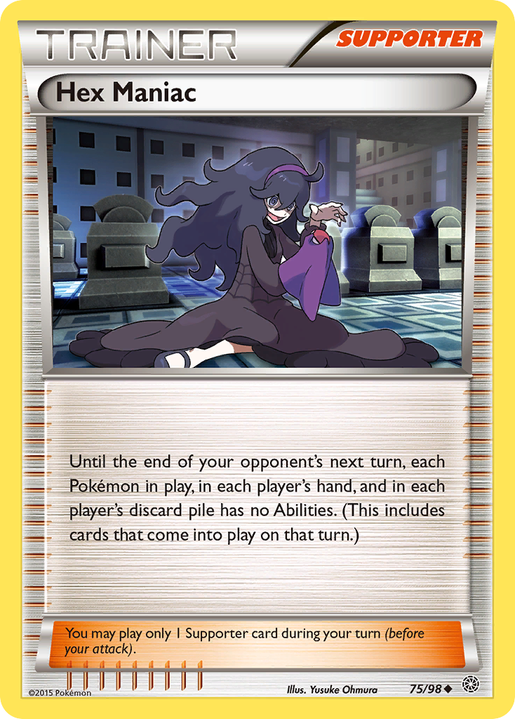 Hex Maniac (75/98) [XY: Ancient Origins] | Card Merchant Takapuna