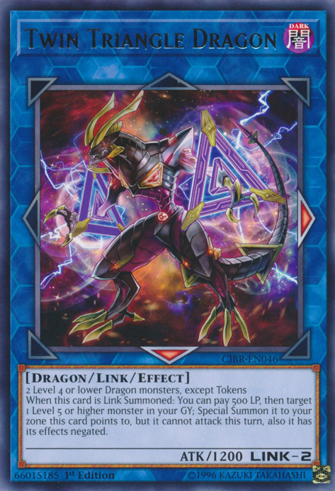 Twin Triangle Dragon [CIBR-EN046] Rare | Card Merchant Takapuna