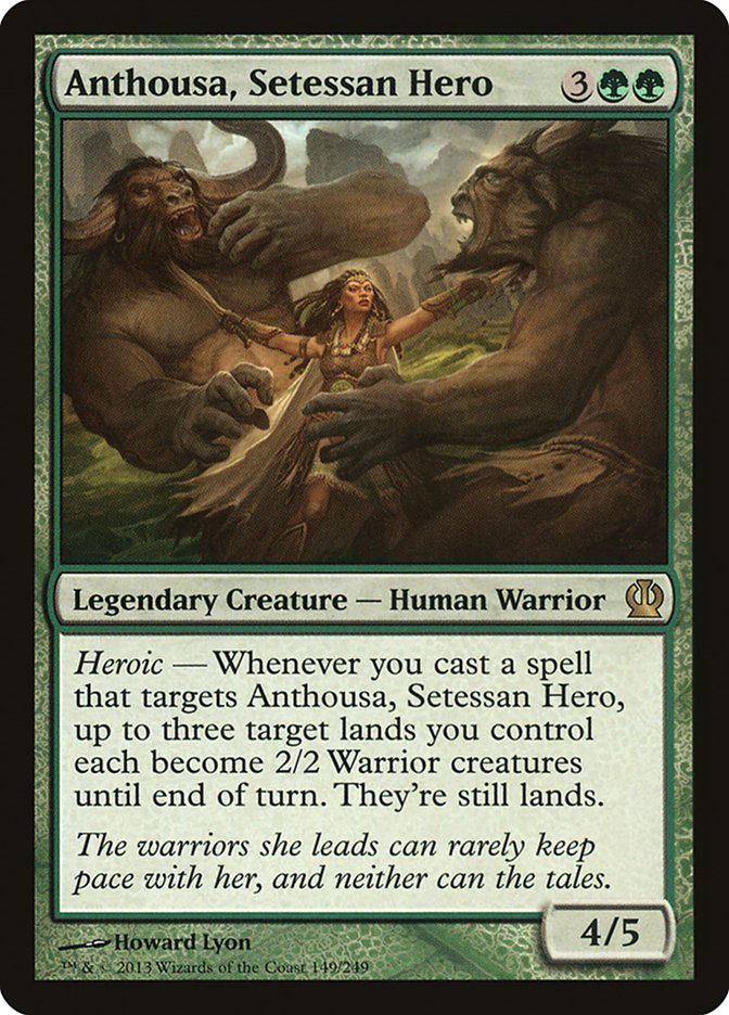 Anthousa, Setessan Hero [Theros] | Card Merchant Takapuna