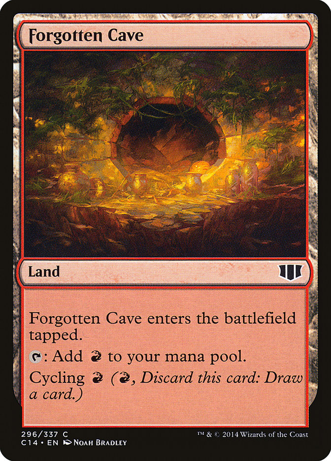 Forgotten Cave [Commander 2014] | Card Merchant Takapuna