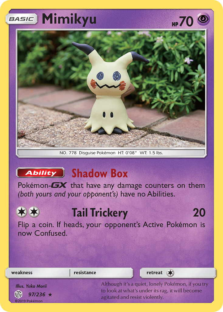 Mimikyu (97/236) [Sun & Moon: Cosmic Eclipse] | Card Merchant Takapuna