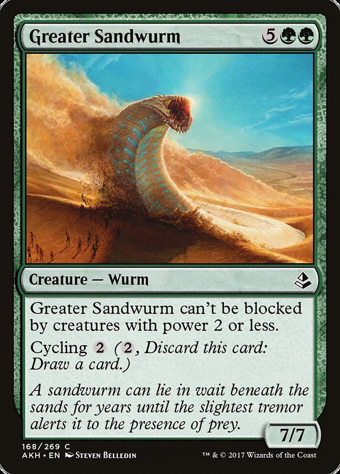 Greater Sandwurm [Amonkhet] | Card Merchant Takapuna