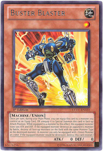 Buster Blaster [EXVC-EN022] Rare | Card Merchant Takapuna