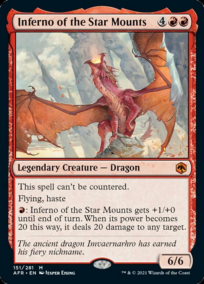 Inferno of the Star Mounts [Dungeons & Dragons: Adventures in the Forgotten Realms] | Card Merchant Takapuna