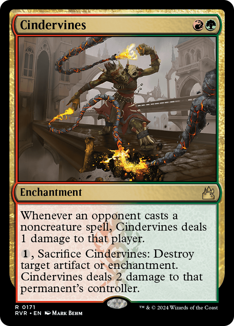 Cindervines [Ravnica Remastered] | Card Merchant Takapuna