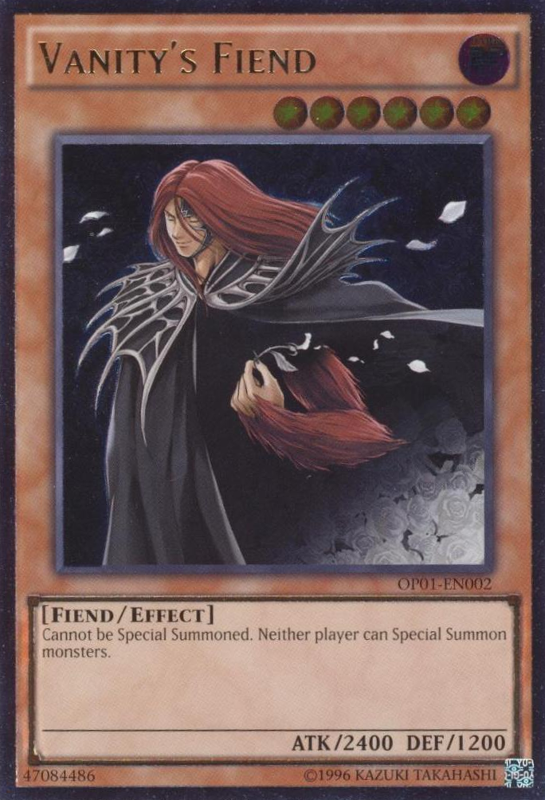 Vanity's Fiend [OP01-EN002] Ultimate Rare | Card Merchant Takapuna