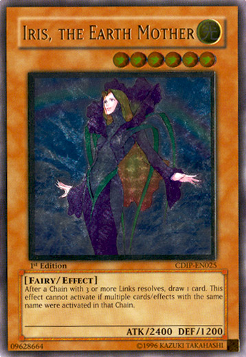 Iris, the Earth Mother [CDIP-EN025] Ultimate Rare | Card Merchant Takapuna