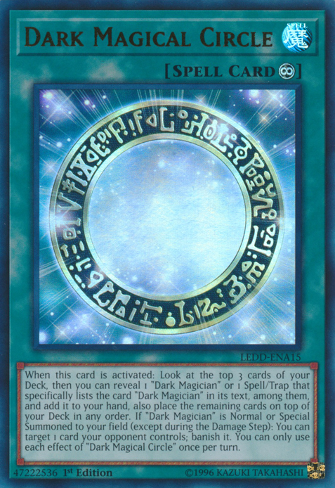 Dark Magical Circle [LEDD-ENA15] Ultra Rare | Card Merchant Takapuna