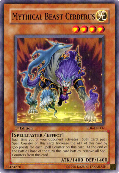 Mythical Beast Cerberus [SD6-EN002] Common | Card Merchant Takapuna