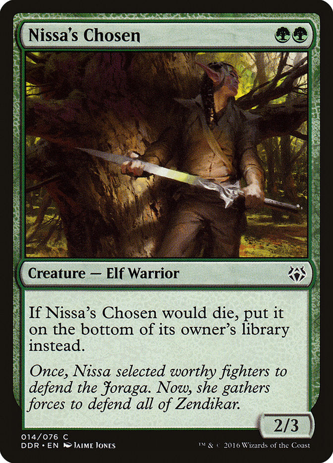 Nissa's Chosen [Duel Decks: Nissa vs. Ob Nixilis] | Card Merchant Takapuna