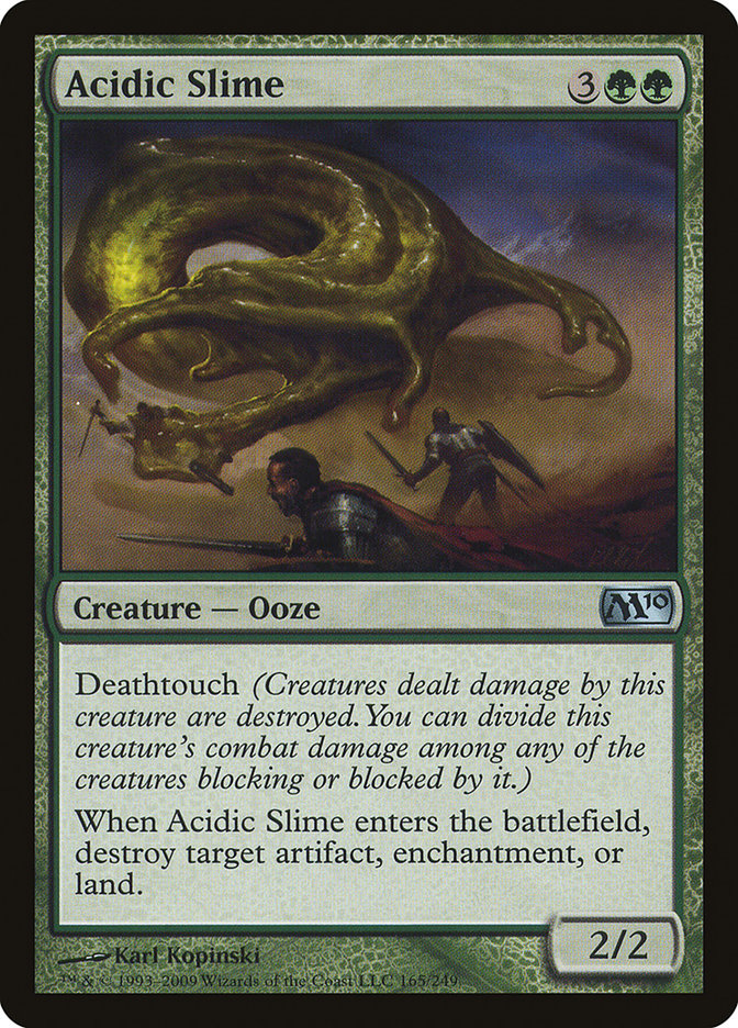 Acidic Slime [Magic 2010] | Card Merchant Takapuna