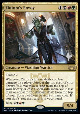 Ziatora's Envoy (Promo Pack) [Streets of New Capenna Promos] | Card Merchant Takapuna