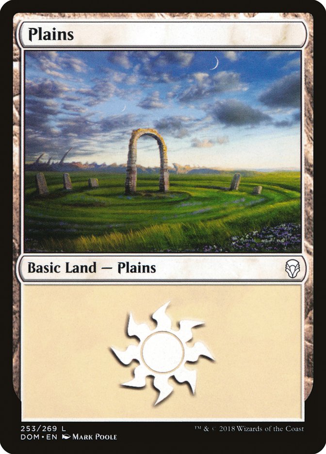 Plains (253) [Dominaria] | Card Merchant Takapuna