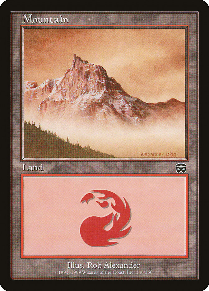 Mountain (346) [Mercadian Masques] | Card Merchant Takapuna