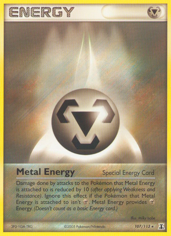 Metal Energy (107/113) [EX: Delta Species] | Card Merchant Takapuna