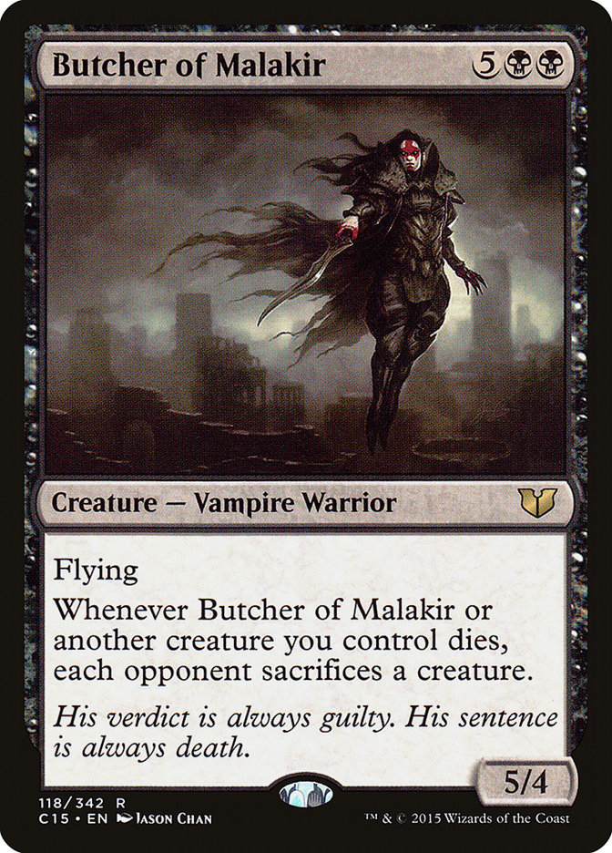 Butcher of Malakir [Commander 2015] | Card Merchant Takapuna