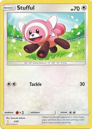 Stufful (4/30) [Sun & Moon: Trainer Kit - Alolan Raichu] | Card Merchant Takapuna