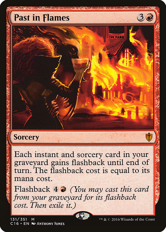 Past in Flames [Commander 2016] | Card Merchant Takapuna