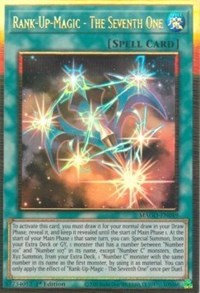 Rank-Up-Magic - The Seventh One [MAGO-EN049] Gold Rare | Card Merchant Takapuna