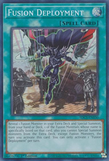 Fusion Deployment [SDCS-EN030] Super Rare | Card Merchant Takapuna