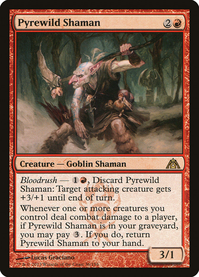 Pyrewild Shaman [Dragon's Maze] | Card Merchant Takapuna