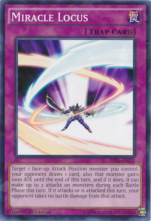 Miracle Locus [BP03-EN213] Shatterfoil Rare | Card Merchant Takapuna