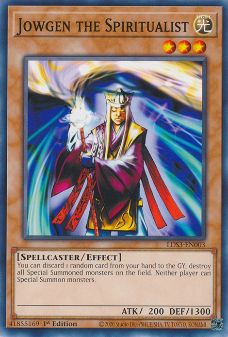 Jowgen the Spiritualist [LDS3-EN003] Common | Card Merchant Takapuna