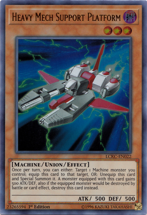 Heavy Mech Support Platform [LCKC-EN022] Ultra Rare | Card Merchant Takapuna