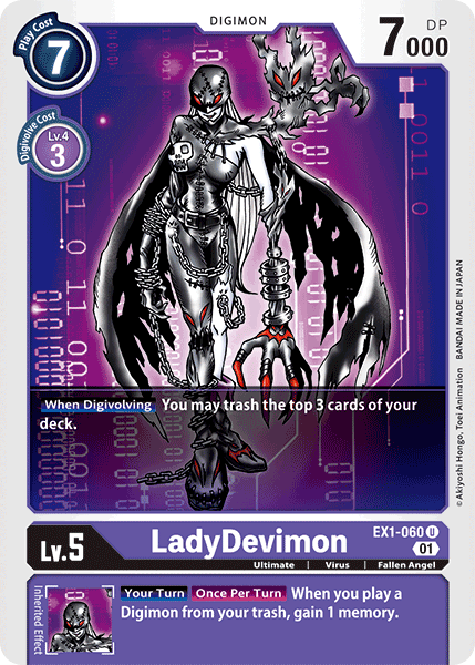 LadyDevimon [EX1-060] [Classic Collection] | Card Merchant Takapuna