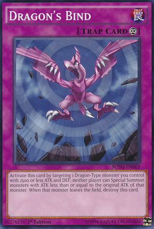 Dragon's Bind [BOSH-EN069] Common | Card Merchant Takapuna