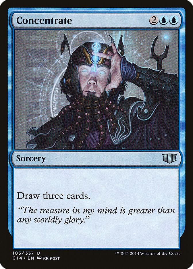 Concentrate [Commander 2014] | Card Merchant Takapuna