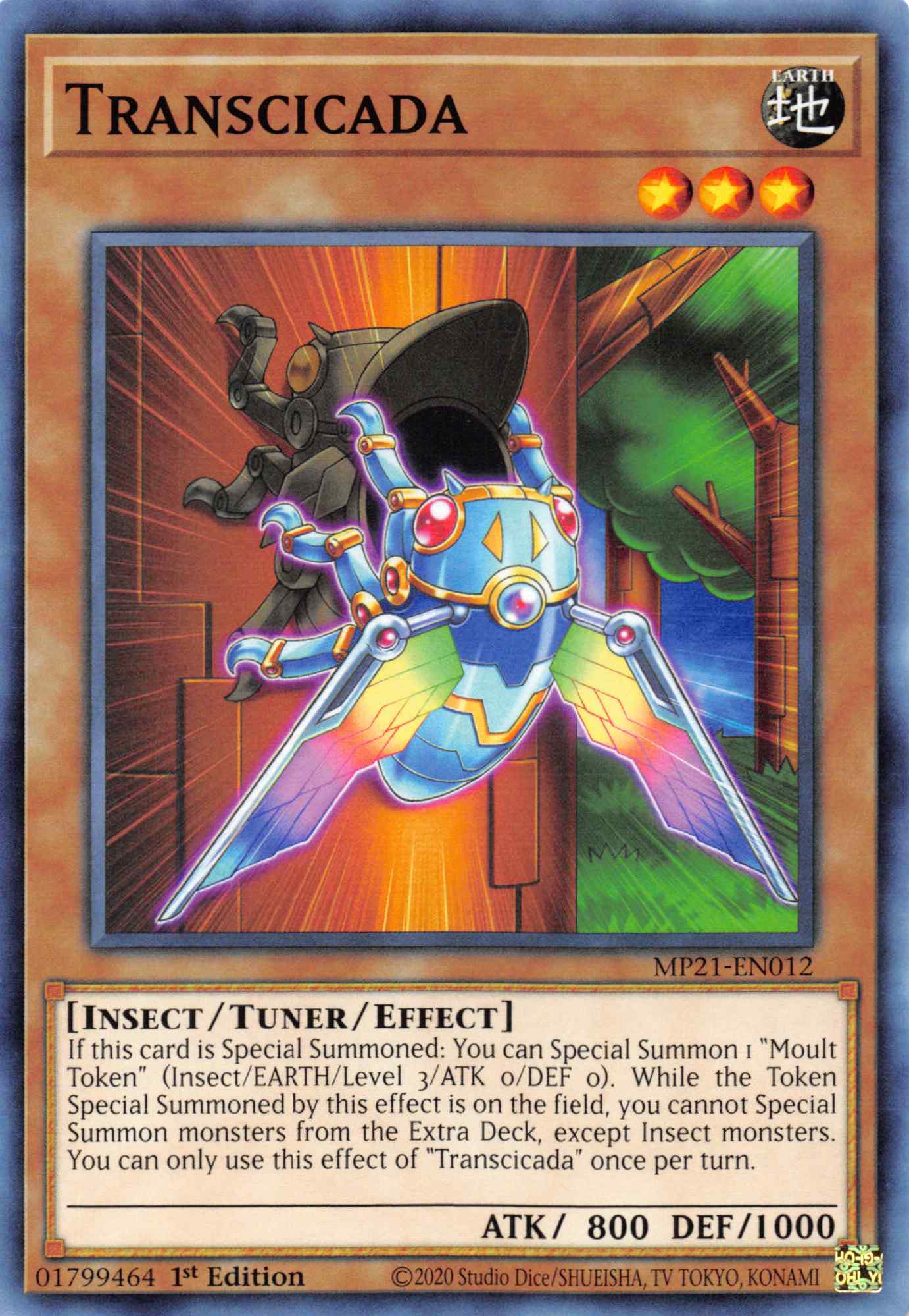 Transcicada [MP21-EN012] Common | Card Merchant Takapuna