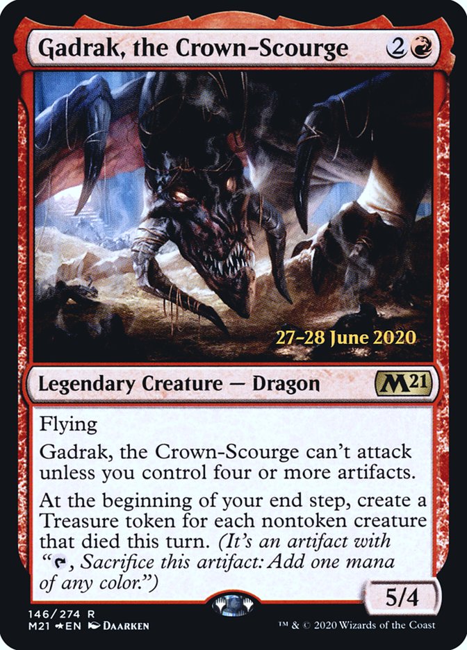 Gadrak, the Crown-Scourge [Core Set 2021 Prerelease Promos] | Card Merchant Takapuna