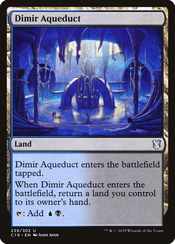 Dimir Aqueduct [Commander 2019] | Card Merchant Takapuna