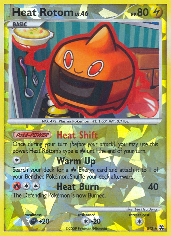 Heat Rotom (RT3) [Platinum: Rising Rivals] | Card Merchant Takapuna