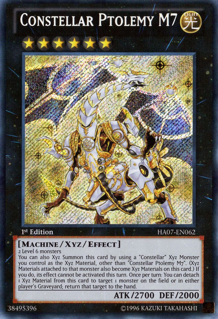 Constellar Ptolemy M7 [HA07-EN062] Secret Rare | Card Merchant Takapuna