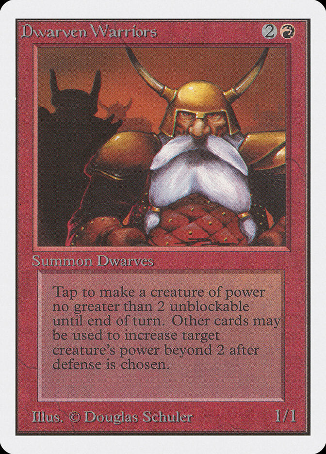 Dwarven Warriors [Unlimited Edition] | Card Merchant Takapuna