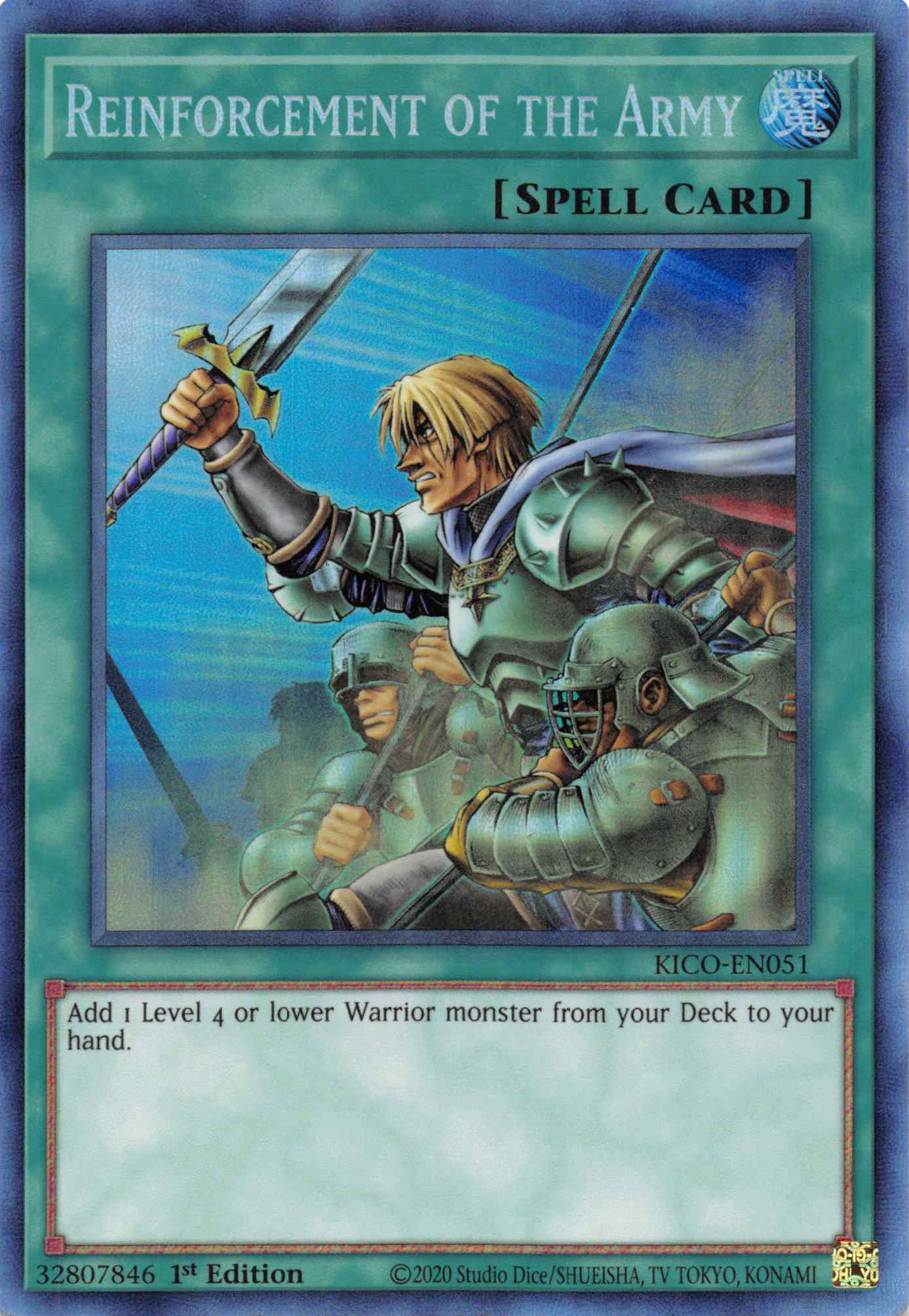 Reinforcement of the Army (Collector's Rare) [KICO-EN051] Collector's Rare | Card Merchant Takapuna