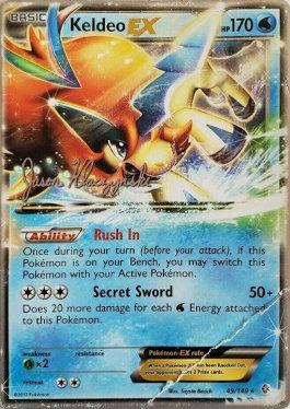 Keldeo EX (49/149) (Darkrai Deck - Jason Klaczynski) [World Championships 2013] | Card Merchant Takapuna