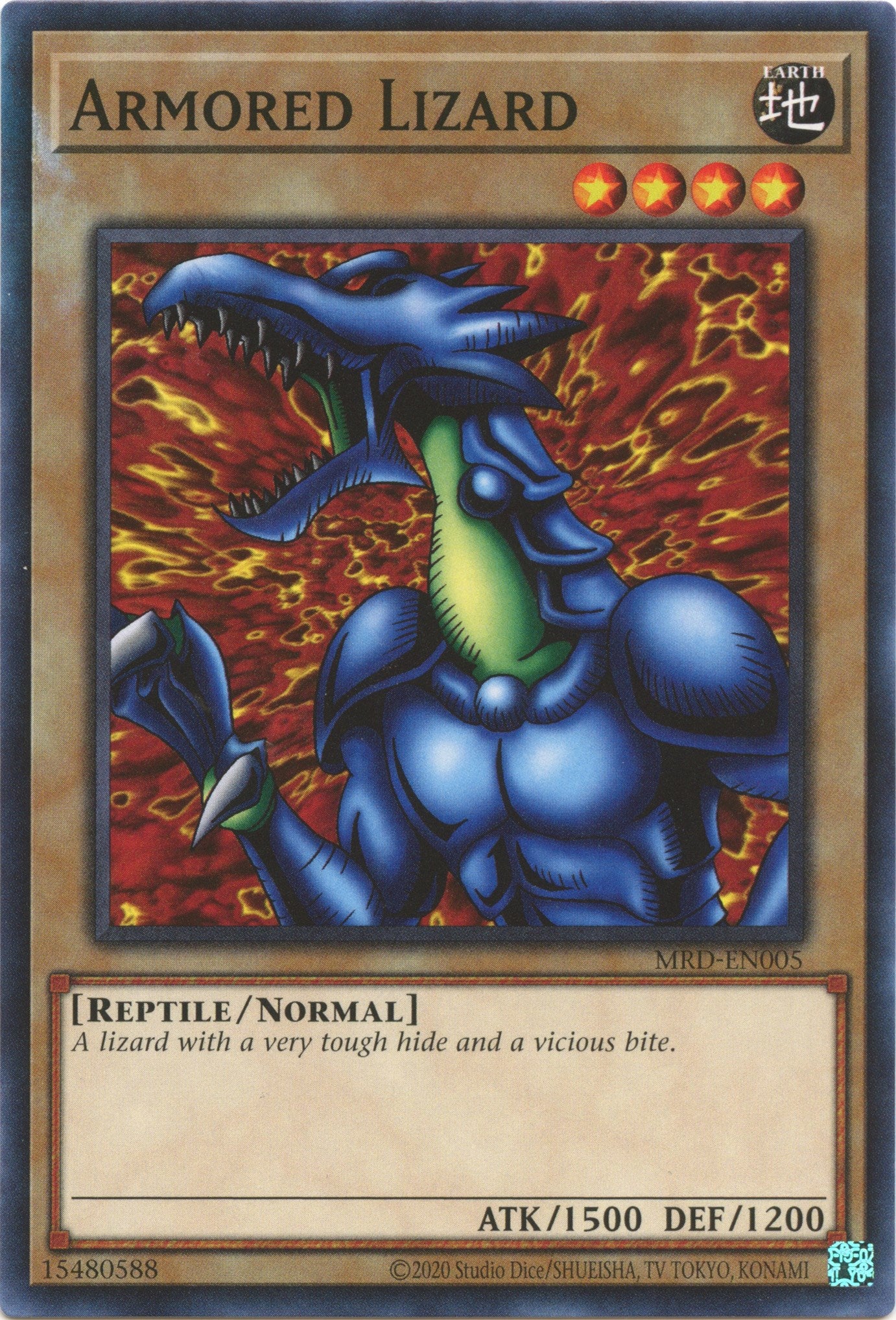 Armored Lizard (25th Anniversary) [MRD-EN005] Common | Card Merchant Takapuna