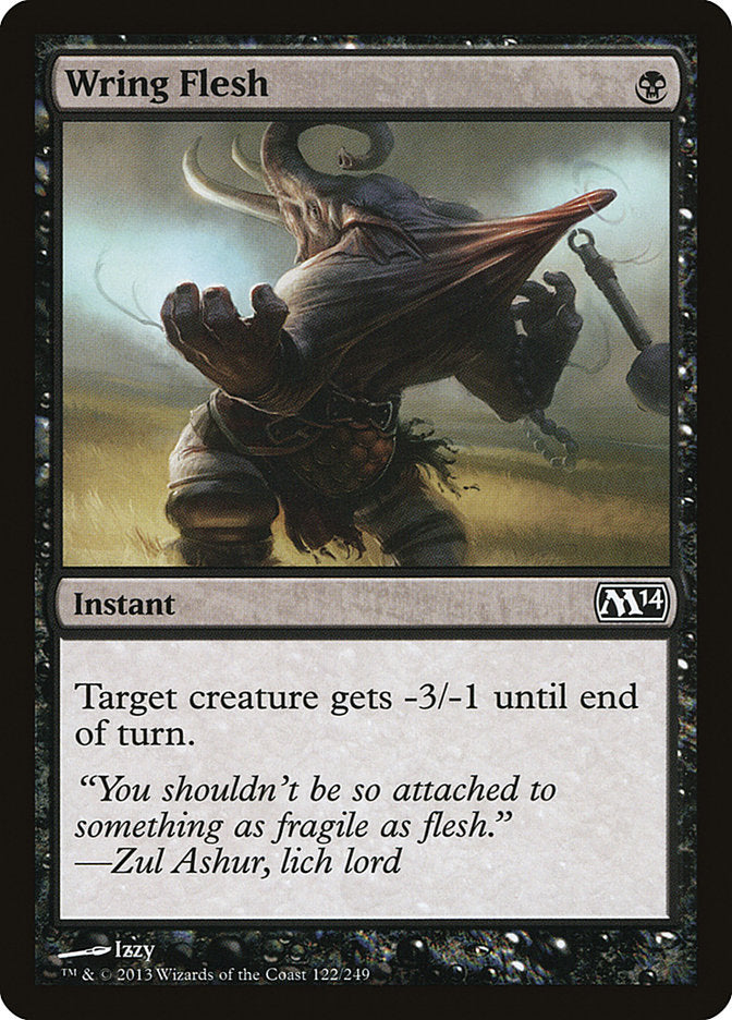 Wring Flesh [Magic 2014] | Card Merchant Takapuna