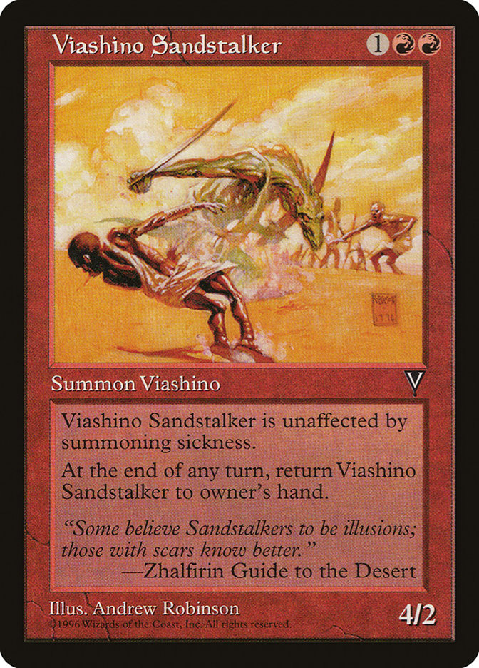 Viashino Sandstalker [Visions] | Card Merchant Takapuna