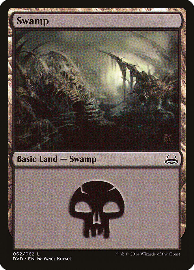 Swamp (62) (Divine vs. Demonic) [Duel Decks Anthology] | Card Merchant Takapuna