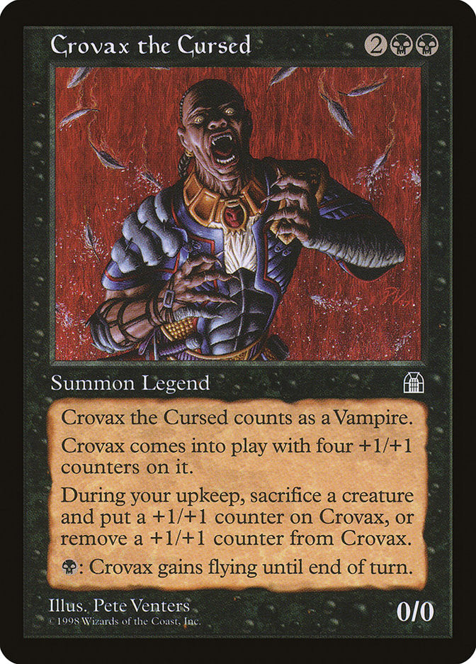 Crovax the Cursed [Stronghold] | Card Merchant Takapuna